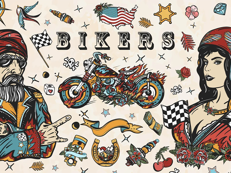15 Amazing Motorcycle Tattoo Ideas for Men - Get the Badass Biker Look