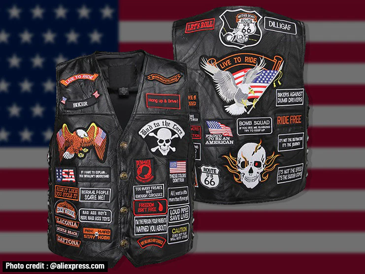 Best Motorcycle Patches for Leather Vests & Jackets