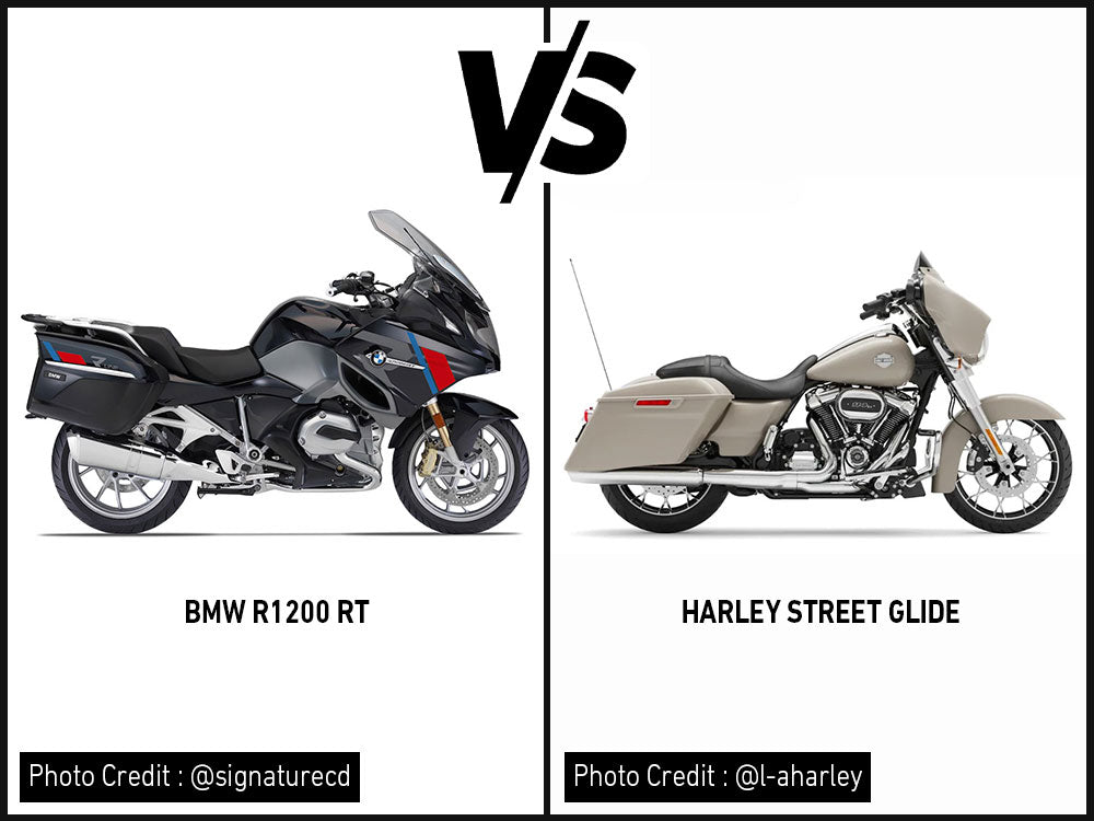 BMW R1200 RT vs Harley Davidson Street Glide