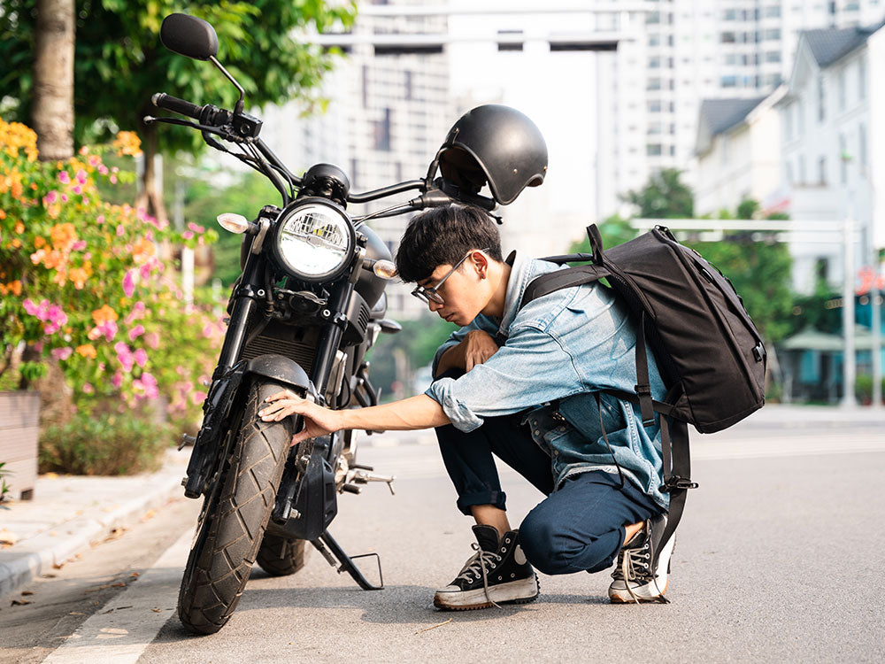 Checking Over Your Bike Before and During Your Motorcycle Camping Trip