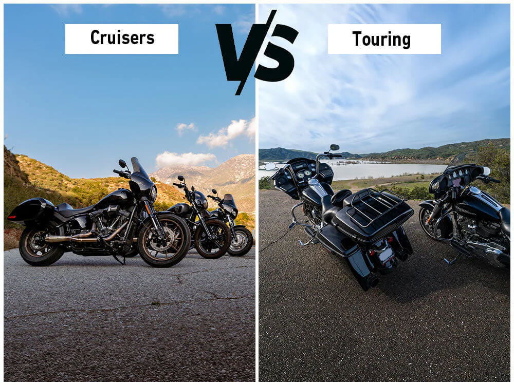 Cruisers Vs Touring Motorcycles