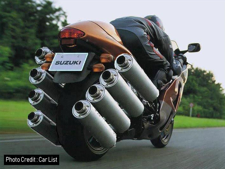 Do Loud Motorcycle Pipes Increase Safety?