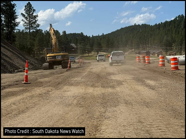 Gravel Road with Higher Risk Awaits Sturgis Rally Bikers