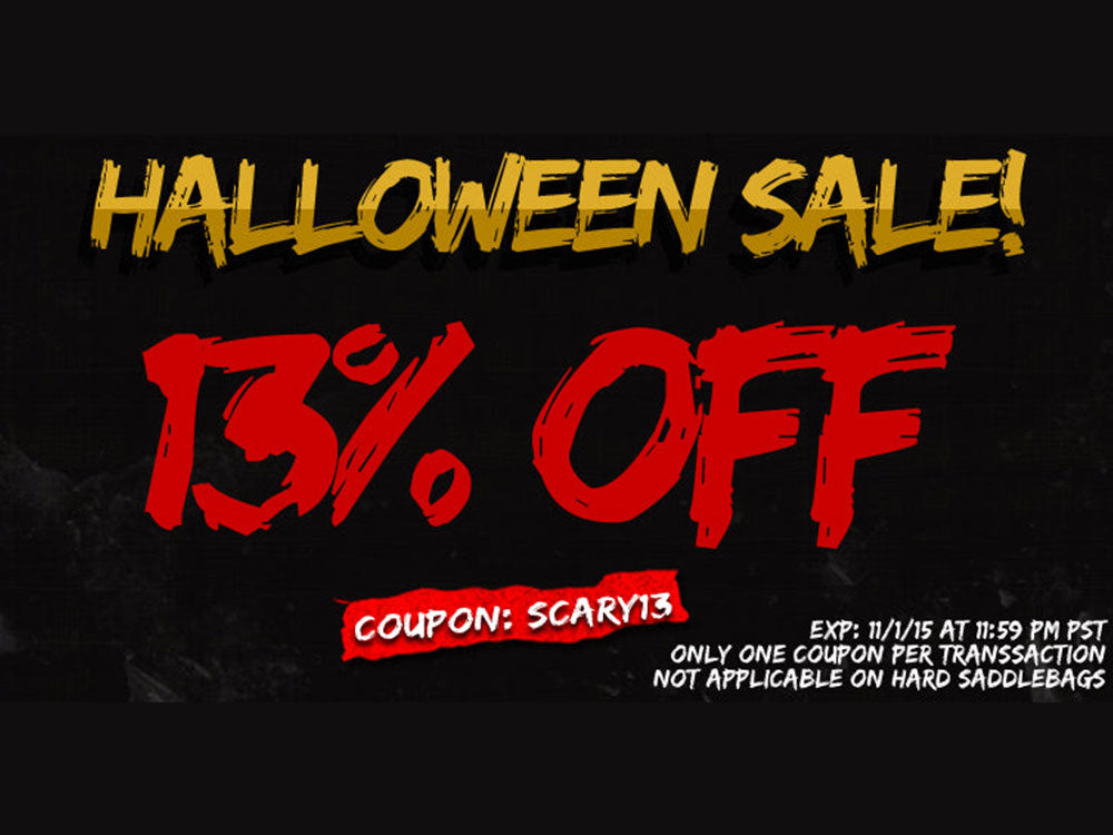 Halloween Sale – 13% Off!