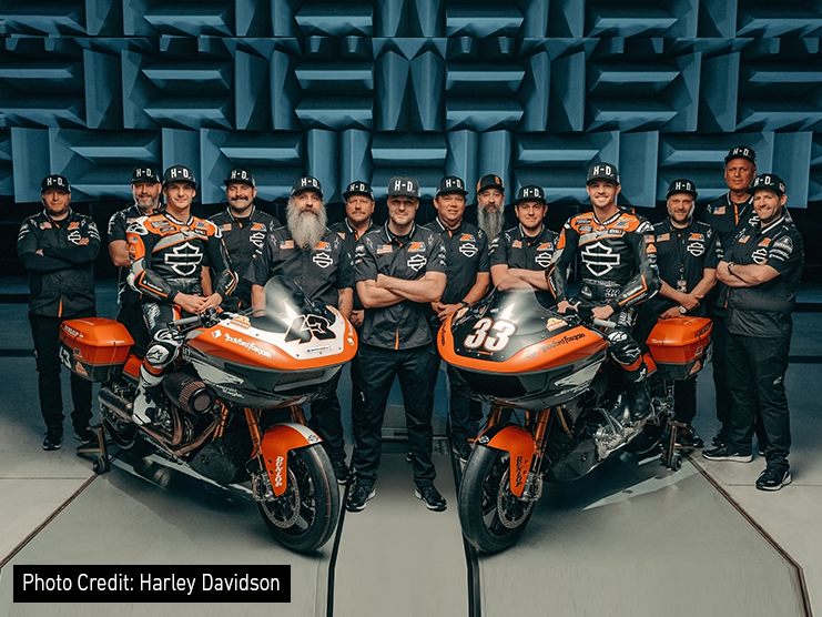 Harley Davidson Announced Its Factory Racing Team for MotoAmerica Mission King of the Baggers 2024 Racing Event