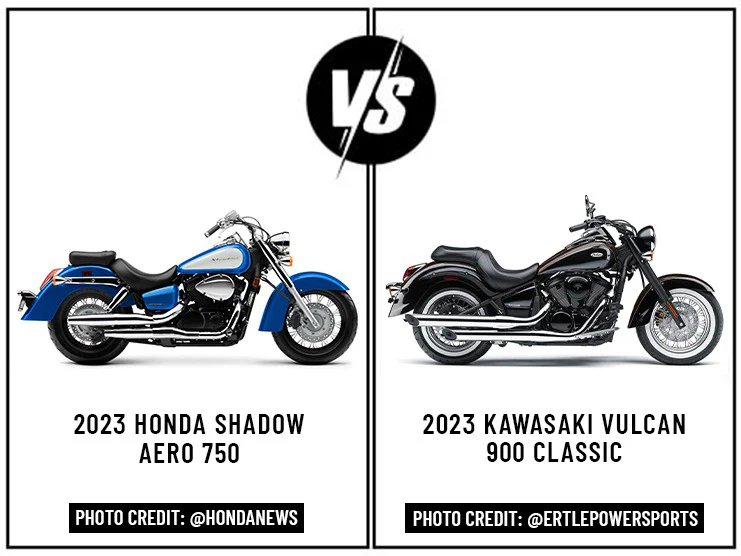 Honda Shadow Aero 750 Vs. Kawasaki Vulcan 900 Classic