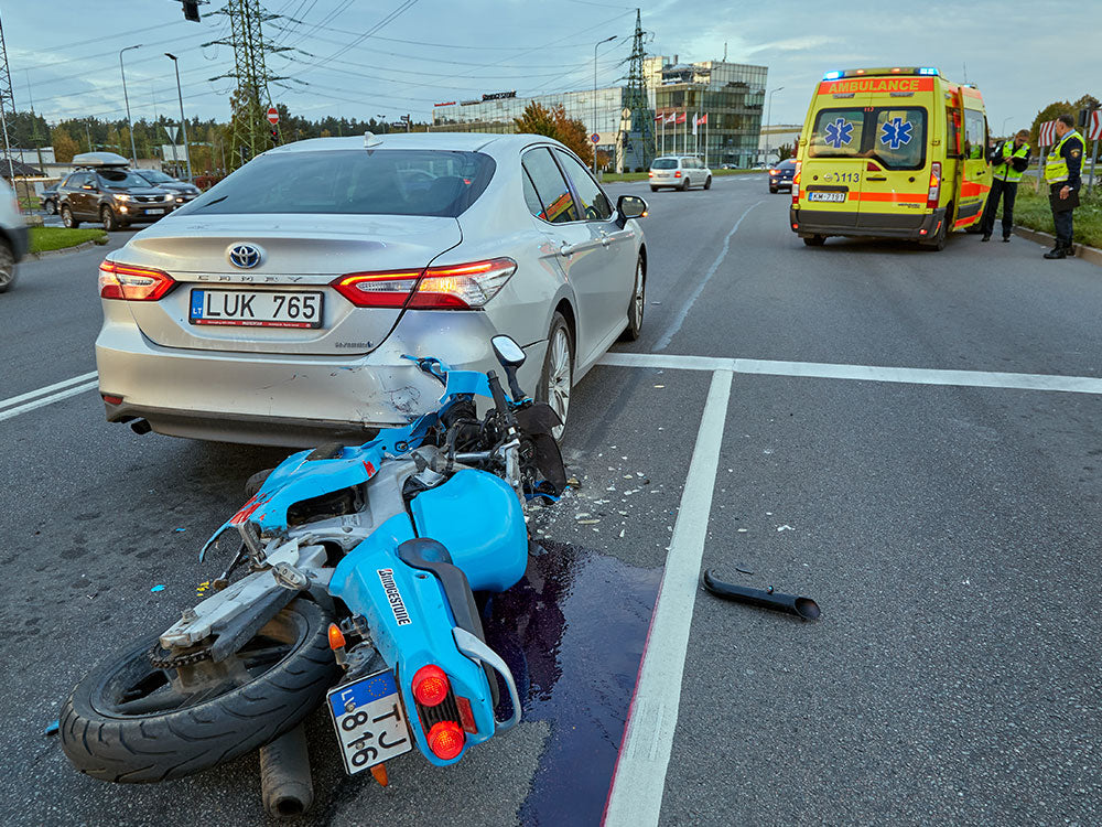 How to Check a Motorcycle After a Crash