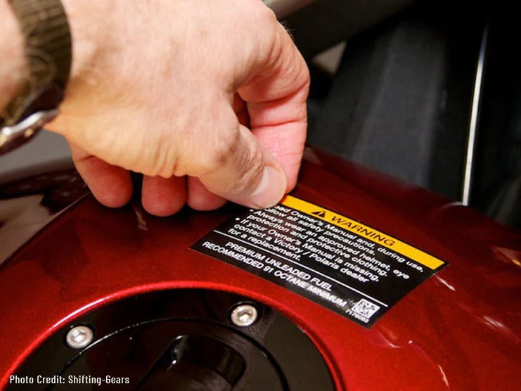 How to Safely Remove Stickers from Motorcycles