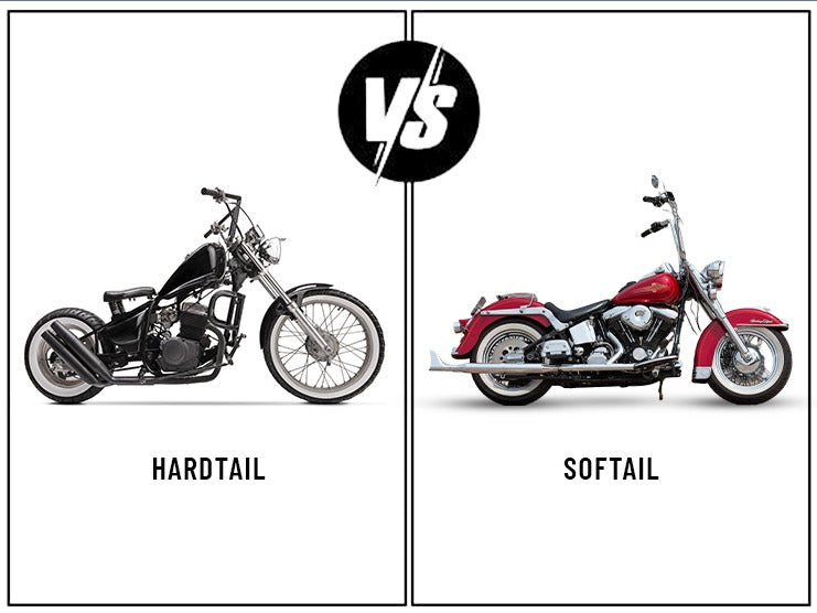 Hardtail Vs. Softail Motorcycles: Differences, Pros, and Cons