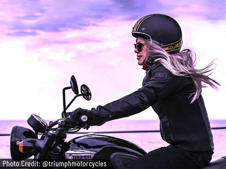 How to Wear a Motorcycle Helmet with Long Hair