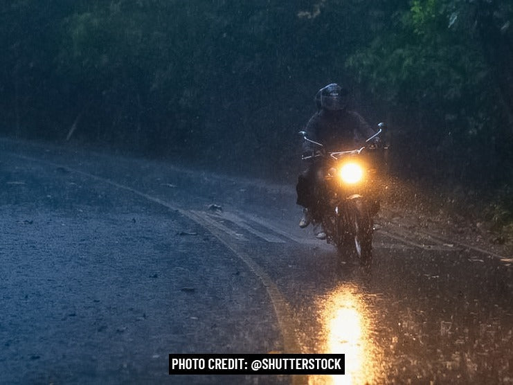 What is the Best Way to Keep a Motorcycle From Sliding on Wet Roads?
