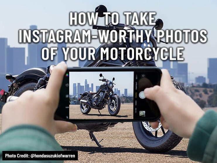 HOW TO TAKE THE PERFECT PICTURE OF A MOTORCYCLE FOR A CLASSIFIED AD