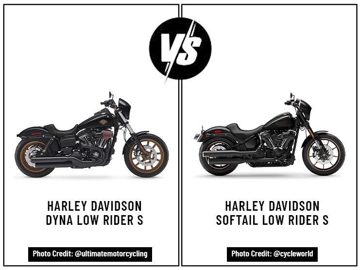 Harley Davidson Dyna Low Rider S Vs. Harley Davidson Softail Low Rider S
