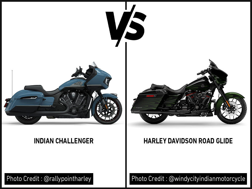 Indian Challenger Vs. Harley Davidson Road Glide