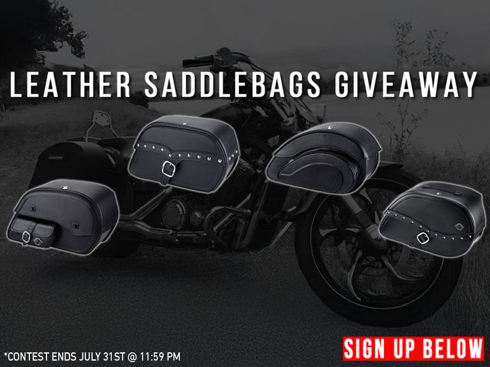 July Leather Saddlebags Giveaway