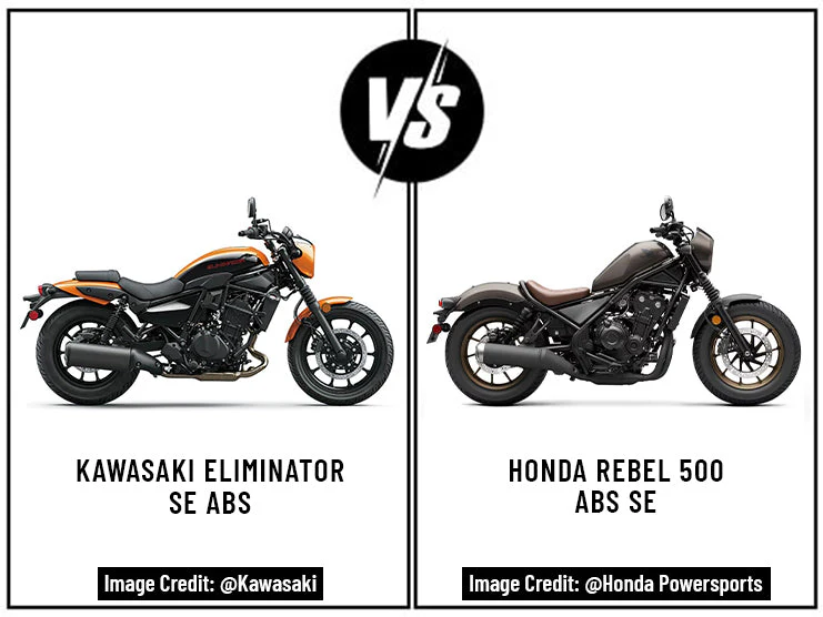 Kawasaki Eliminator SE ABS Vs. Honda Rebel 500 ABS SE