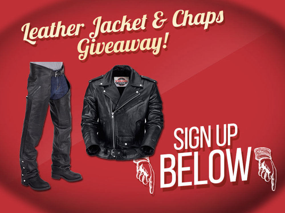 Leather Jacket & Chaps Giveaway!