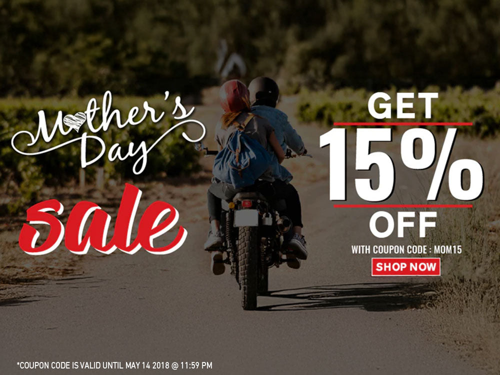 Mothers Day Sale - Get 15% Off