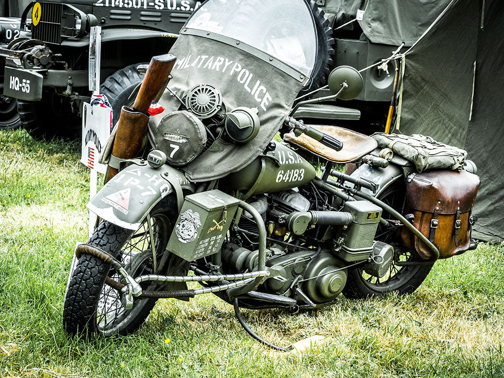 Motorcycle Luggage History