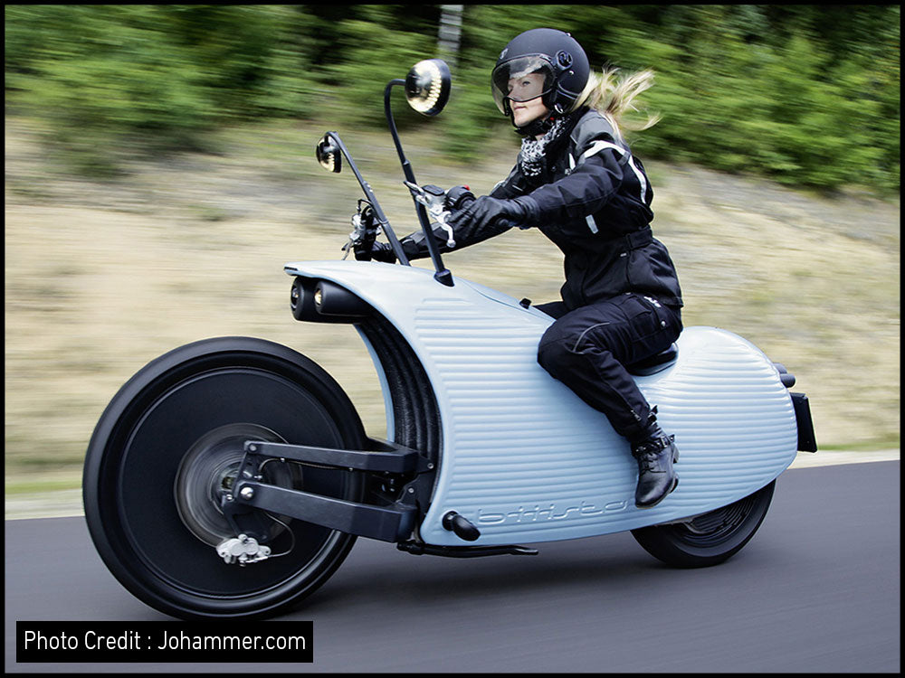 New Johammer J1 Electric Motorcycle Shows It’s Zany Side