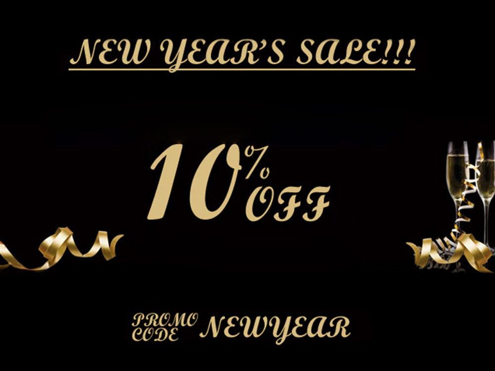 New Year’s Sale – 13% OFF