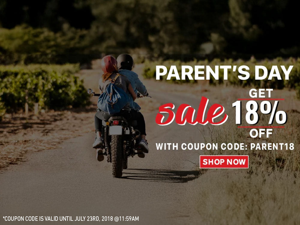 Parent's Day Sale - Get 18% Off