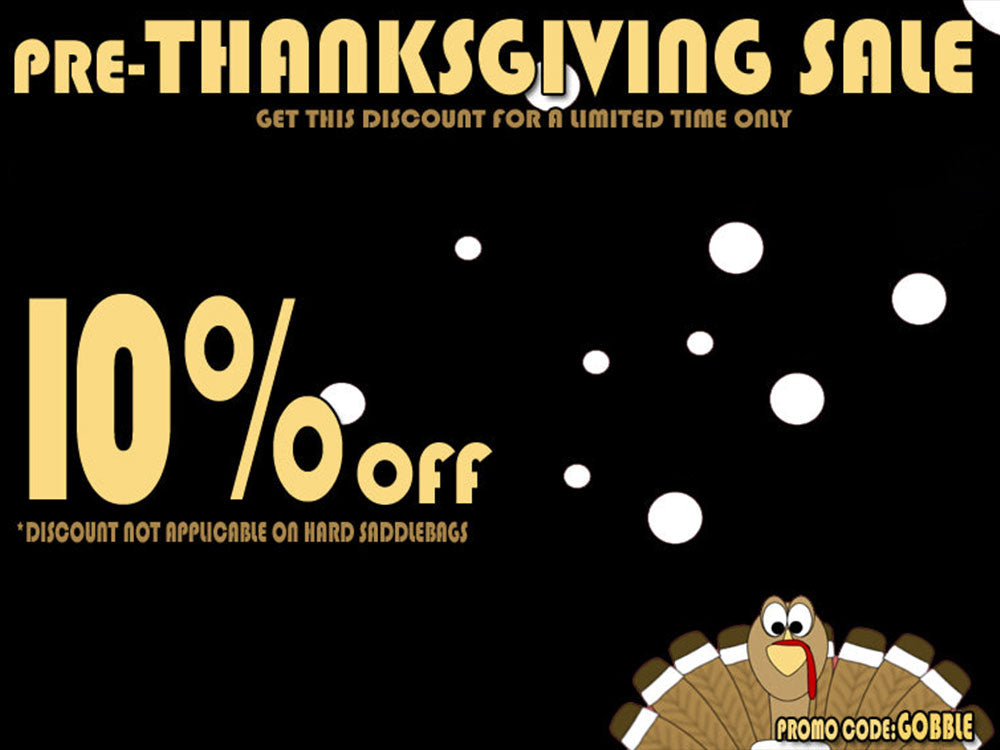 Pre-Thanksgiving Sale!