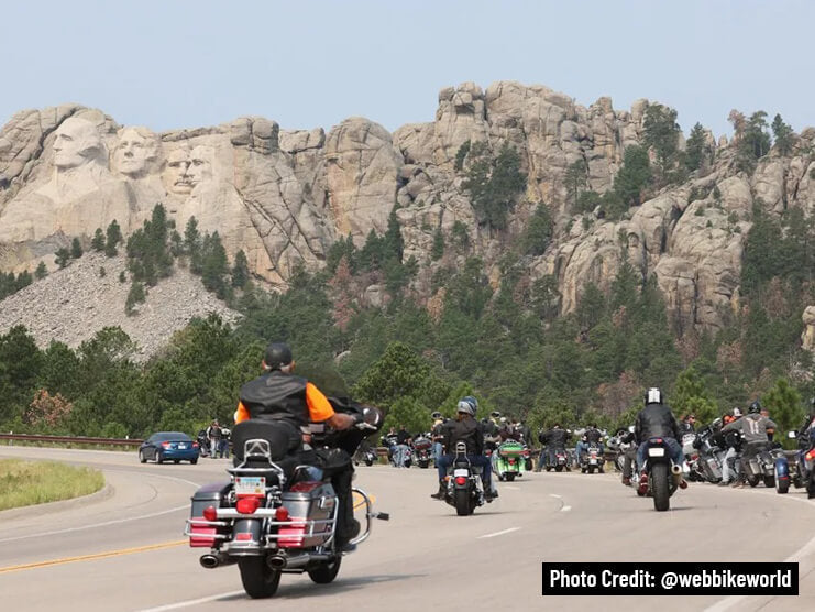 Routes at Sturgis Motorcycle Rally 2022-I
