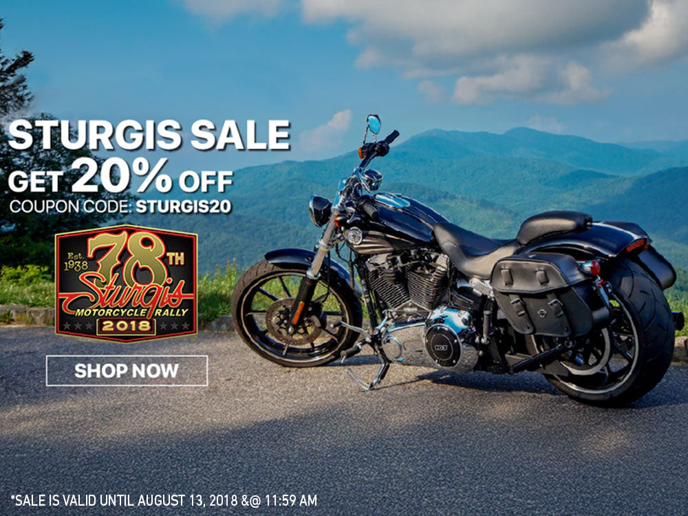 Sturgis Sale - Get 20% Off