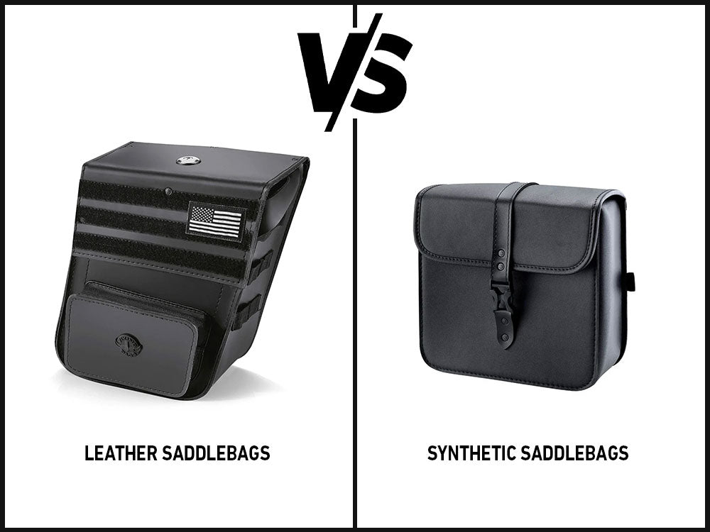 Synthetic Saddlebags Vs Leather Saddlebags