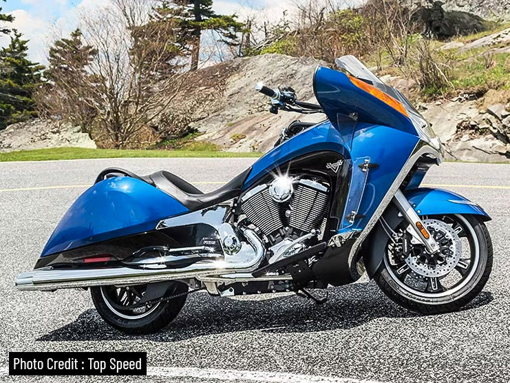 Victory Vision Review: The Best Non-Harley Bagger of Its Time