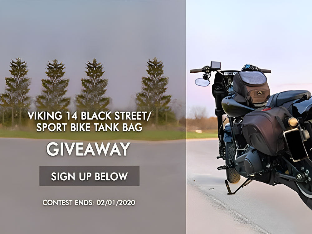 Viking Bags 14 Black Street /Sport Bike Tank Bag Giveaway