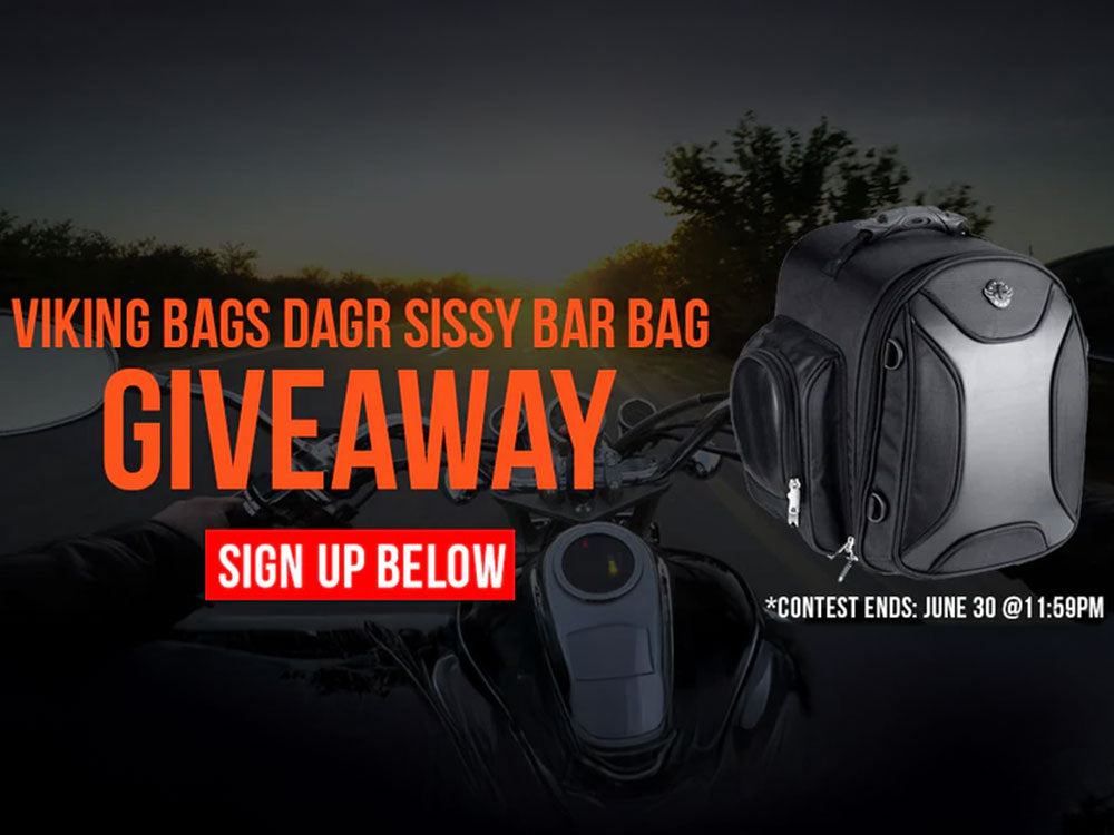 Viking Bags Dagr Sissy Bar Bag Giveaway