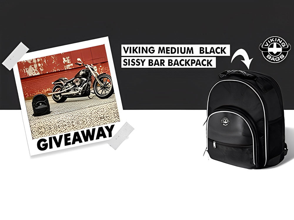 Viking Bags Medium Sissy Bar Backpack Giveaway