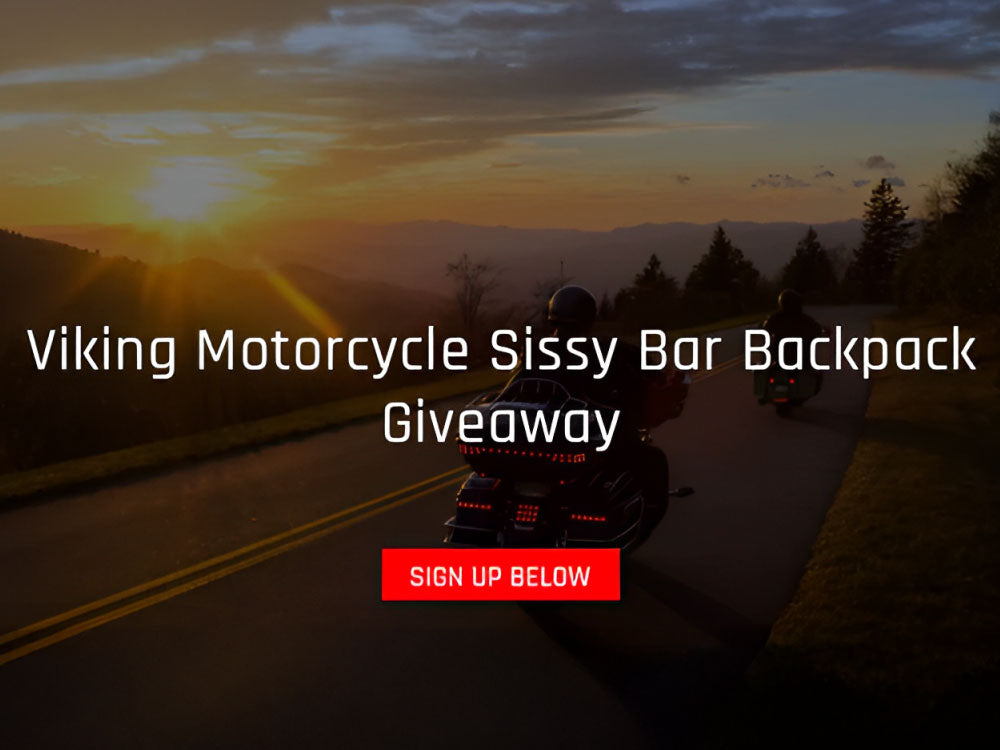 Viking Bags Sissy Bar Backpack Giveaway !