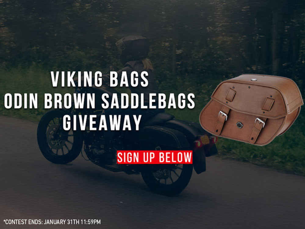 Viking Odin Brown Saddlebags Giveaway