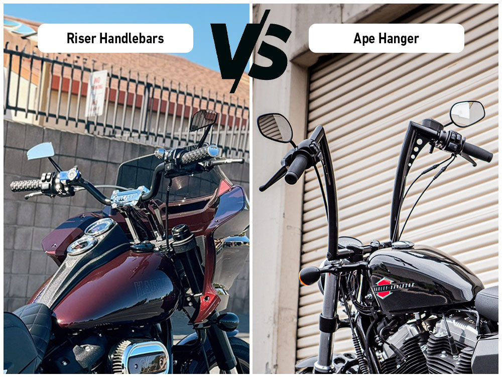 Which Are Better: Ape Hanger Handlebars or Riser Handlebars?