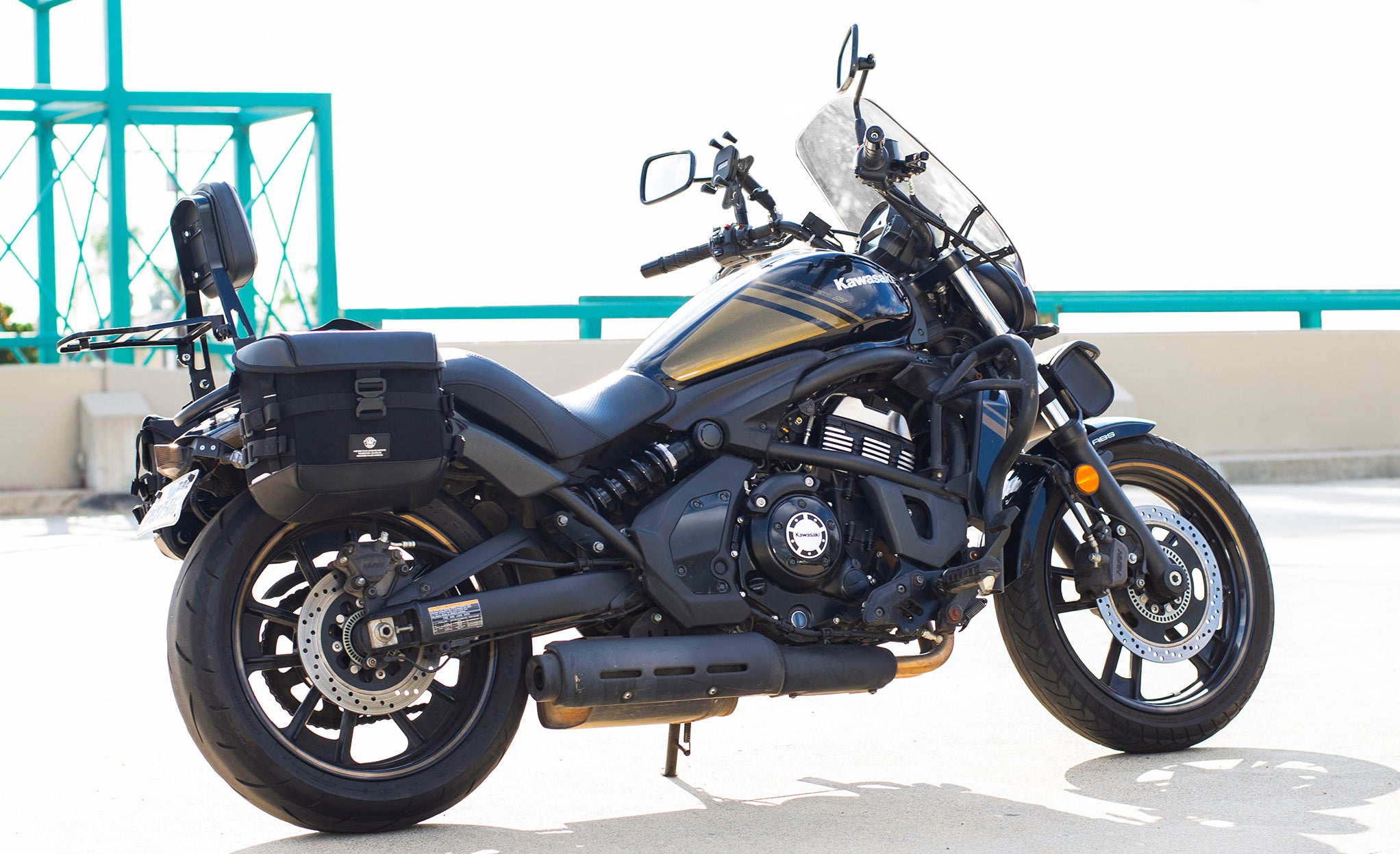Viking Incognito Detachable Xs Kawasaki Vulcan S Solo Motorcycle Saddlebag Right Only @expand