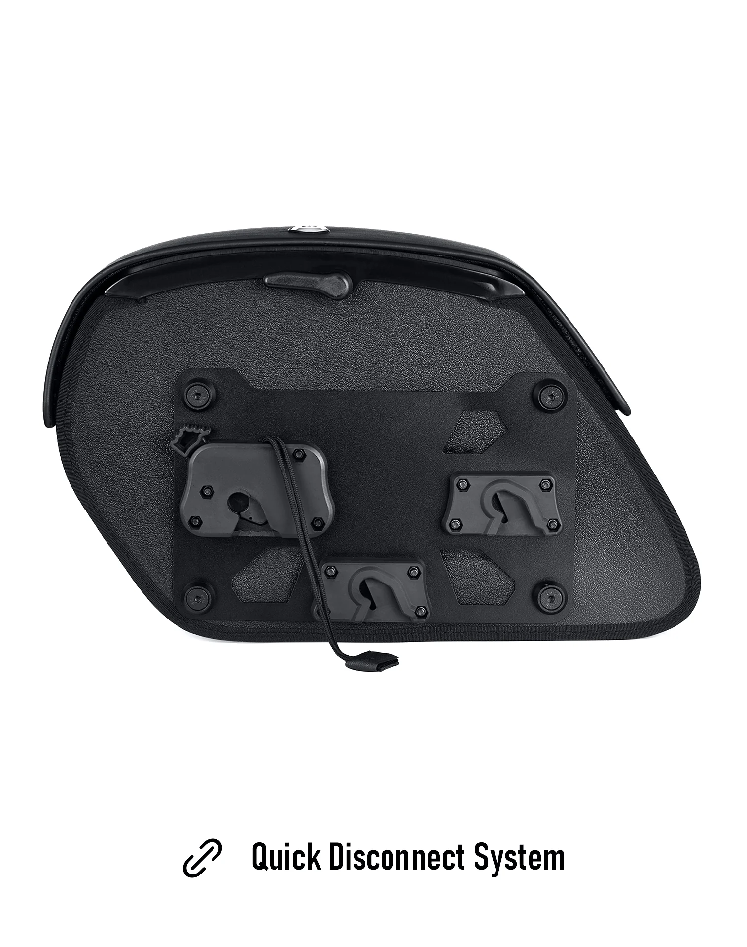 Viking 28 Liters Panzer Medium Quick Mount Honda Shadow 750 Aero Leather Motorcycle Saddle Bags Have Quick Disconnect Feature