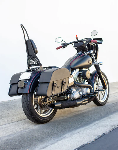 Harley Dyna Super Glide FXD/I All Motorcycle Luggage Bags, Parts & Accessories By Bike