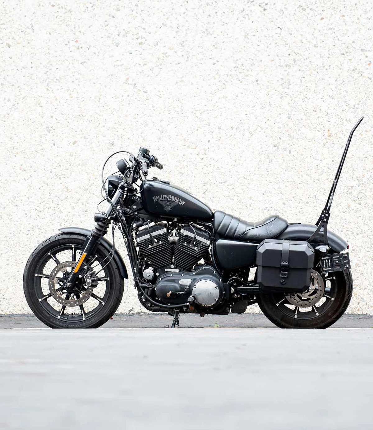 Harley Sportster 883 Iron XL883N All Motorcycle Luggage Bags, Parts & Accessories By Bike 