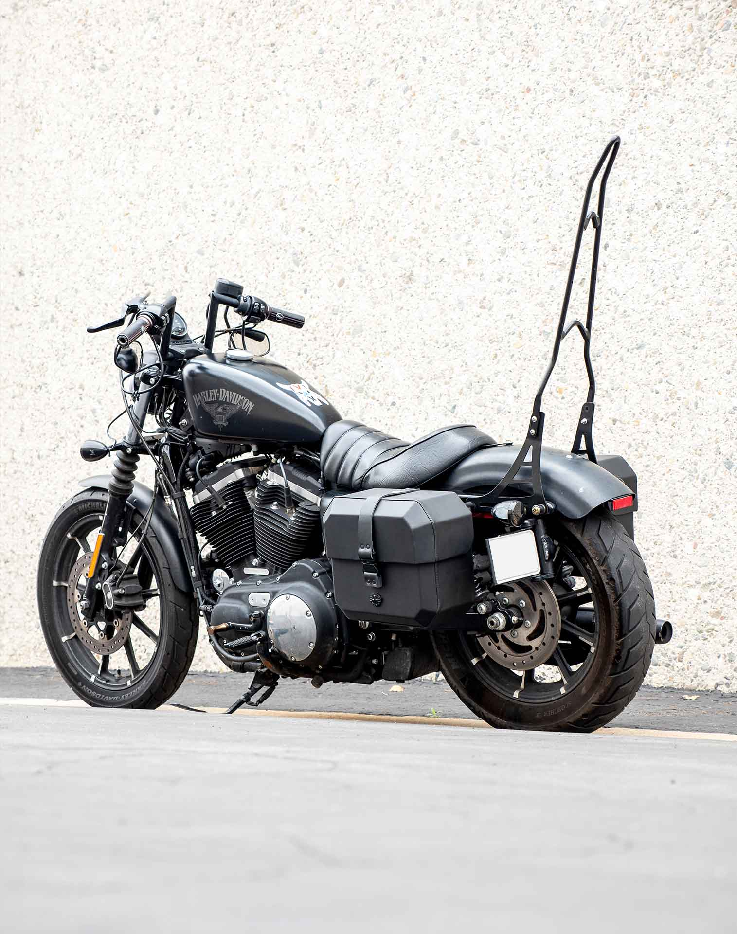 Harley Sportster 883 Iron XL883N All Motorcycle Luggage Bags, Parts & Accessories By Bike