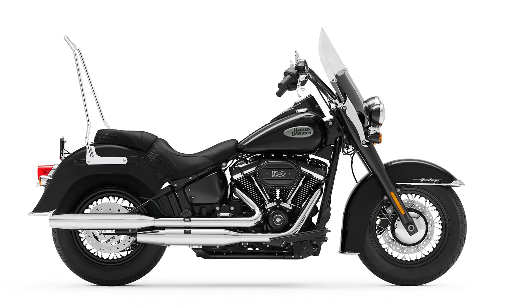 Heritage softail deals sissy bar