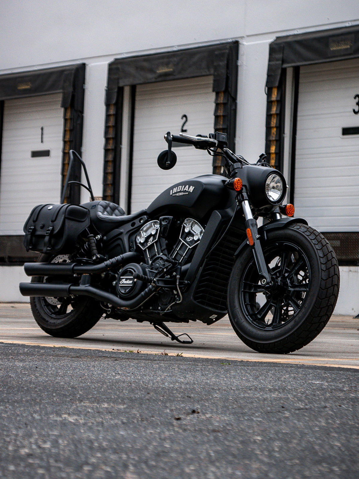 Saddlebags indian sales scout bobber