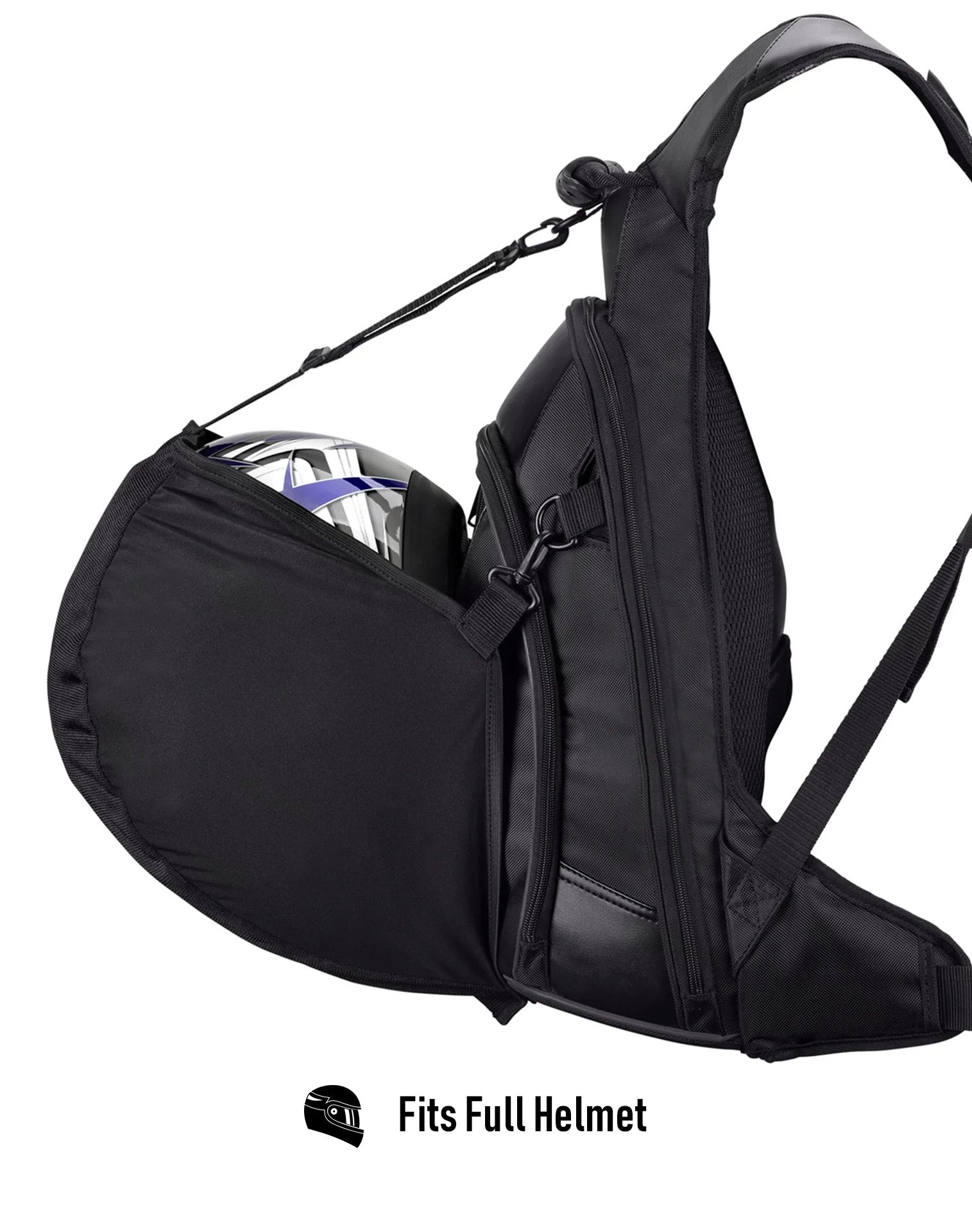 8L - Small Black Street/Sportbike Backpack