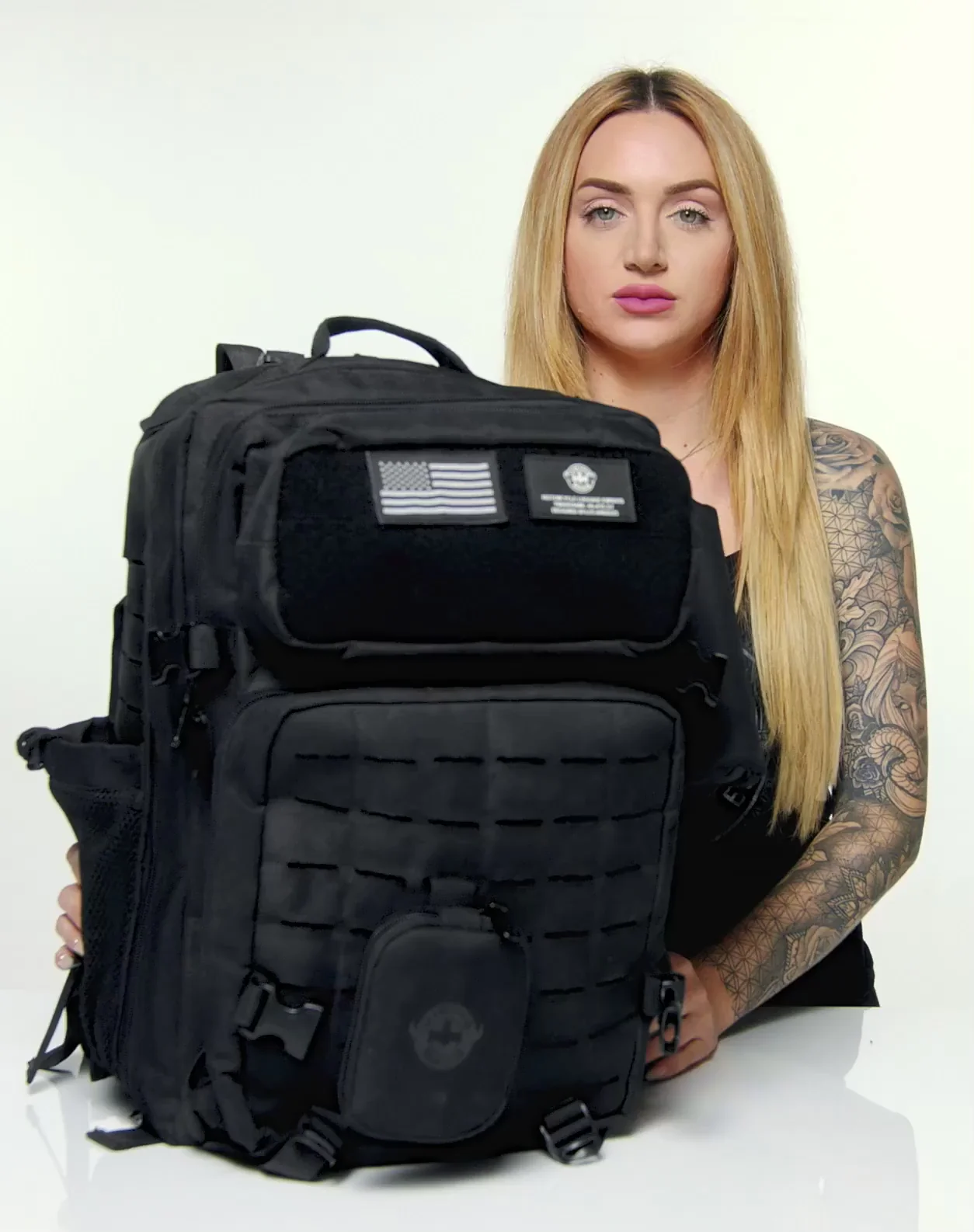 45L - Tactical XL Royal Enfield Motorcycle Backpack Video