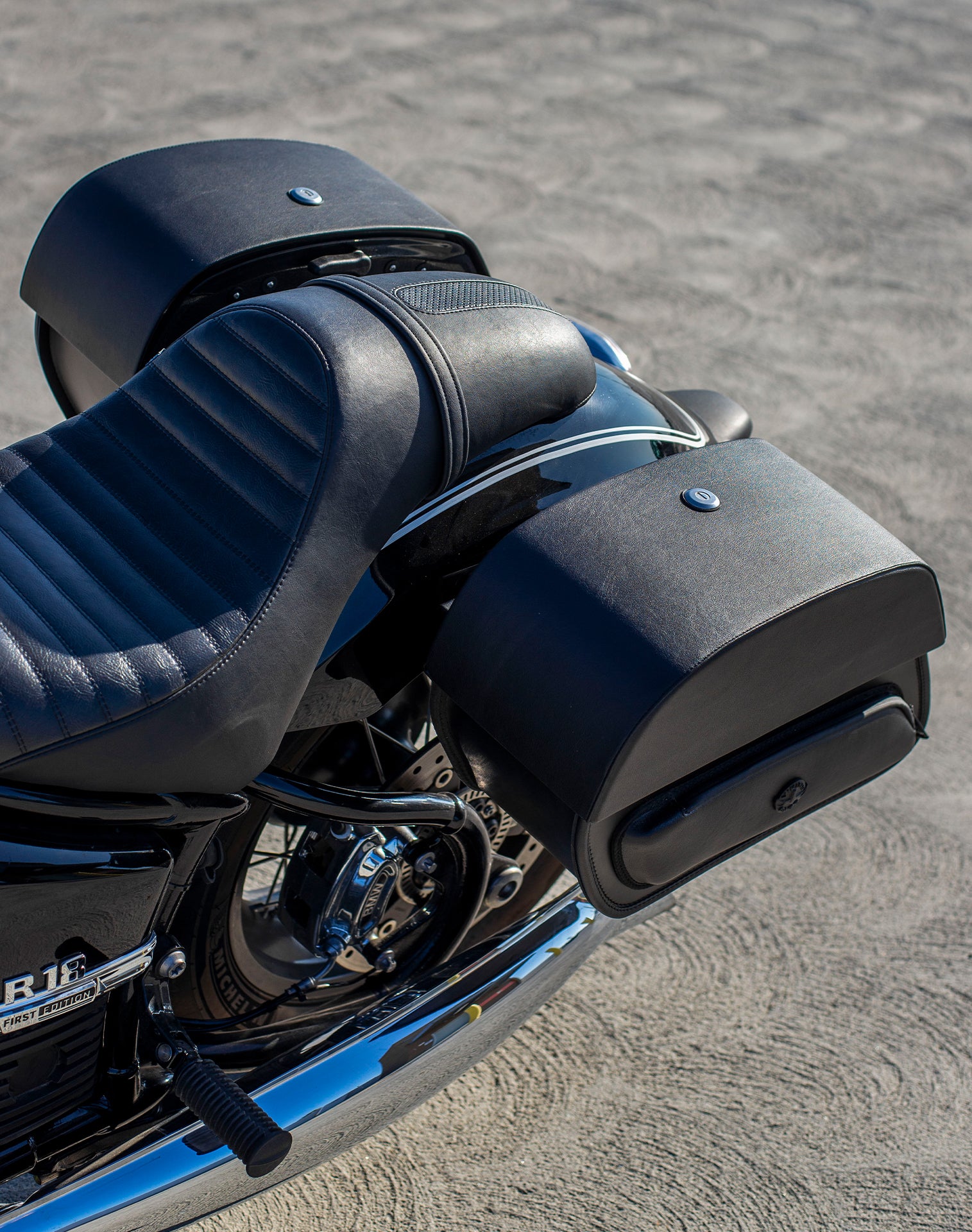 33L - Pantheon Large BMW R18 Motorcycle Saddlebags