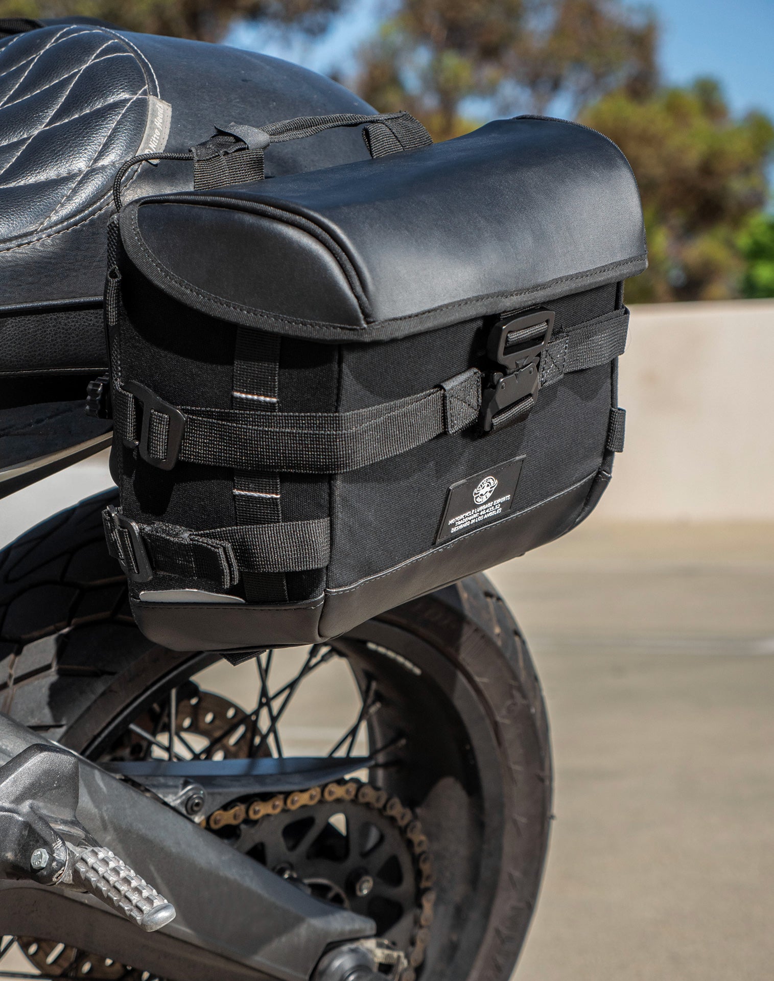 10L - Incognito Quick Mount Small Ducati Scrambler (2014-17) Solo Saddlebag (Left Only) v2