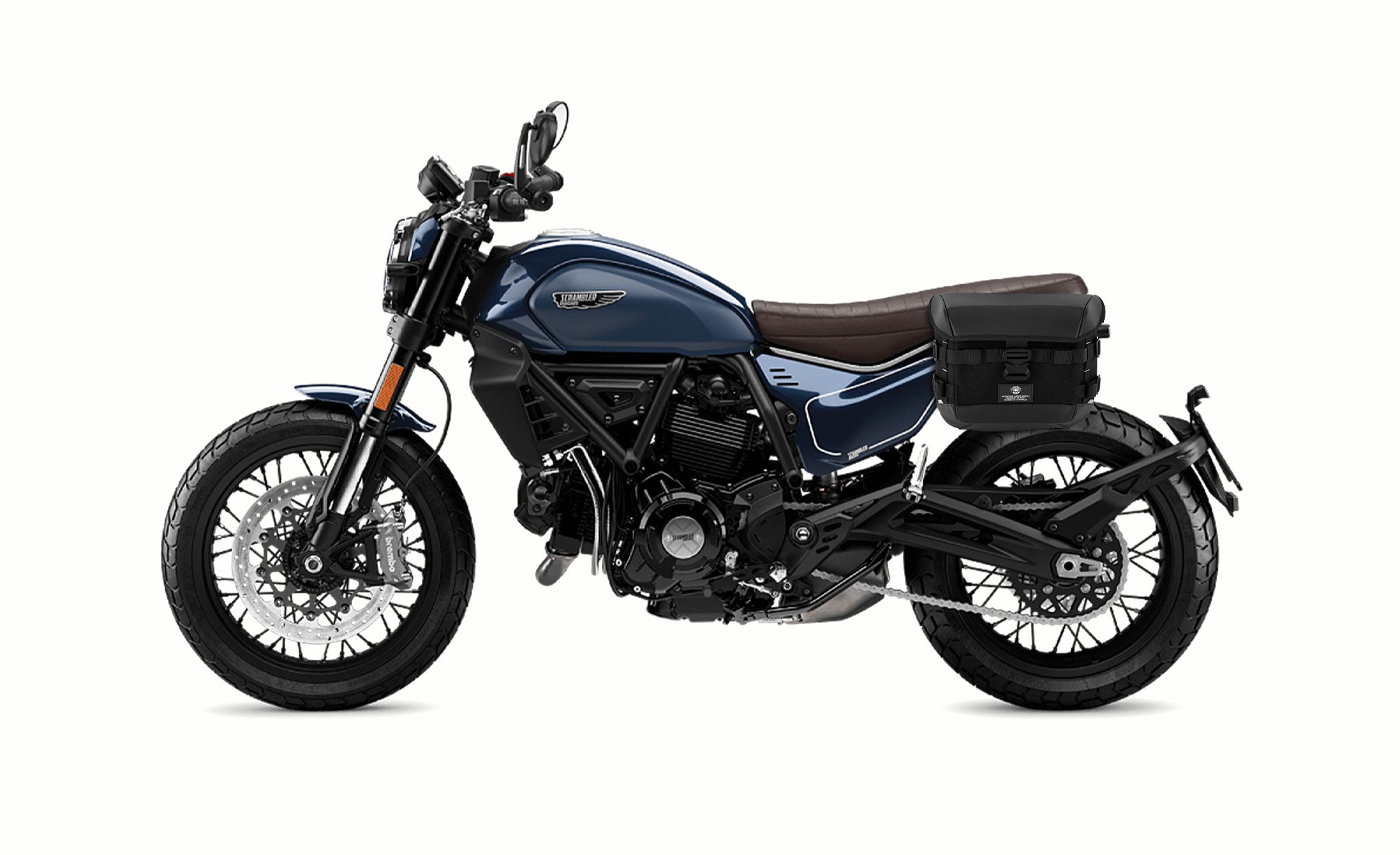 10L - Incognito Quick Mount Small Ducati Scrambler (2023+) Solo Saddlebag (Left Only) @expand