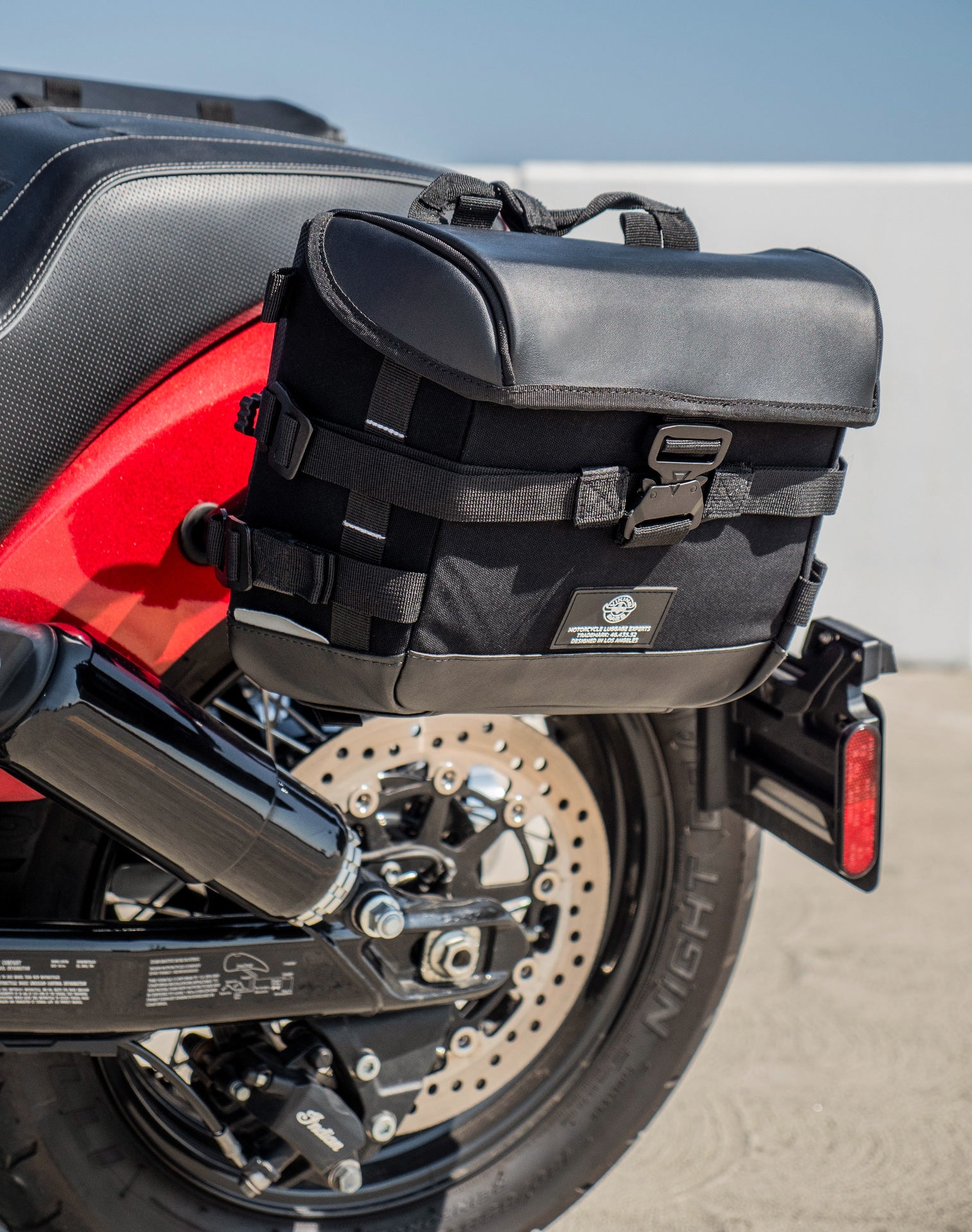 10L - Incognito Quick-Mount Small Indian Chief Bobber (2022+) Solo Saddlebag (Left Only) v3